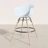 Taburete de Bar - Diseño Escandinavo - Patas de Madera - Pack de 4 - Nordika image 7