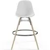 Taburete de Bar - Diseño Escandinavo - Patas de Madera - Pack de 2 - Skögur image 7