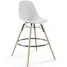 Taburete de Bar - Diseño Escandinavo - Patas de Madera - Pack de 2 - Skögur image 7