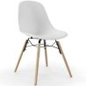 Silla de Comedor - Diseño Escandinavo - Patas de Madera - Pack de 4 - Skögur image 7