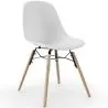 Silla de Comedor - Diseño Escandinavo - Patas de Madera - Pack de 4 - Skögur image 7