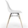 Silla de Comedor - Diseño Escandinavo - Patas de Madera - Pack de 4 - Skögur image 7