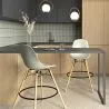 Taburetes de Bar - Diseño Escandinavo - Patas de Madera - Pack de 4 - Skögur image 7