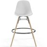 Taburetes de Bar - Diseño Escandinavo - Patas de Madera - Pack de 4 - Skögur image 7
