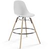 Taburetes de Bar - Diseño Escandinavo - Patas de Madera - Pack de 4 - Skögur image 7