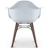Sillas de Comedor - Diseño Escandinavo - Patas de Madera oscura - Nordika image 7
