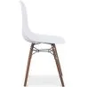 Sillas de Comedor - Diseño Escandinavo - Patas de Madera Oscura - Skögur image 7