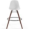Taburetes de Bar - Diseño Escandinavo - Patas de Madera Oscura - Pack de 2 - Skögur image 7