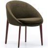 Silla de Comedor Tapizada con Patas de Madera - Diseño Moderno para Restaurantes y Hoteles de Lujo image 7