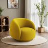 Sillón Tapizado de Diseño Envolvente - Estilo Curvo Moderno - Bobby image 7