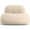 Sillón Moderno Minimalista Diseño Curvo Tapizado Terciopelo - Comodidad y Estilo Contemporáneo - Büba image 7