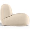 Sillón Moderno Minimalista Diseño Curvo Tapizado Terciopelo - Comodidad y Estilo Contemporáneo - Büba image 7