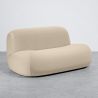 Sofá Moderno Minimalista Diseño Curvo Tapizado Terciopelo - Comodidad y Estilo Contemporáneo - Büba image 7