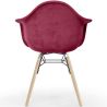 Silla de Comedor de Terciopelo - Diseño Escandinavo y Patas de Madera - Nordika image 7