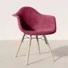 Silla de Comedor de Terciopelo - Diseño Escandinavo y Patas de Madera - Nordika image 7