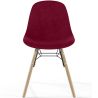 Silla de Comedor de Terciopelo - Diseño Escandinavo y Patas de Madera - Skögur image 7