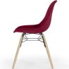 Silla de Comedor de Terciopelo - Diseño Escandinavo y Patas de Madera - Skögur image 7