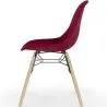 Silla de Comedor de Terciopelo - Diseño Escandinavo y Patas de Madera - Skögur image 7