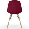 Silla de Comedor de Terciopelo - Diseño Escandinavo y Patas de Madera - Skögur image 7