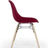 Silla de Comedor de Terciopelo - Diseño Escandinavo y Patas de Madera - Skögur image 7