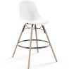 Taburete de Bar de Terciopelo - Diseño Escandinavo y Patas de Madera - Skögur image 7
