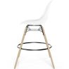 Taburete de Bar de Terciopelo - Diseño Escandinavo y Patas de Madera - Skögur image 7