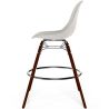 Taburete de Bar de Terciopelo - Diseño Escandinavo y Patas de Madera Oscura - Skögur image 7
