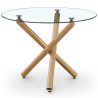 Mesa de Comedor Redonda - Diseño Escandinavo -  4/ 5 Comensales - Tesfa image 7