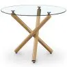 Mesa de Comedor Redonda - Diseño Escandinavo -  4/ 5 Comensales - Tesfa image 7