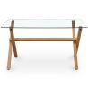 Mesa de Comedor Rectangular - Diseño Escandinavo -  6 Comensales - Tesfa image 7