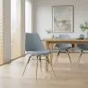 Silla de Comedor con Cojín - Diseño Escandinavo y Patas de Madera - Skögur image 7