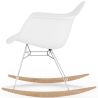 Silla Mecedora - Diseño Escandinavo - Patas de Madera y Metal - Nordika image 7
