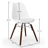 Silla de Comedor con Cojín - Diseño Escandinavo y Patas de Madera oscura - Skögur image 7
