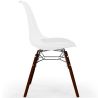 Silla de Comedor con Cojín - Diseño Escandinavo y Patas de Madera oscura - Skögur image 7
