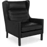 Sillón con Reposabrazos - Estilo Retro - Tapizado en Cuero - Michal  image 7