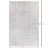 Alfombra Grande de Diseño Contemporáneo y Moderno - Beige (290x200 cm) - Marcellum image 7