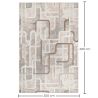 Alfombra Grande de Diseño Contemporáneo y Moderno - Beige (290x200 cm) - Ornate image 7