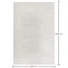 Alfombra Grande de Diseño Contemporáneo y Moderno - Beige (290x200 cm) - Arcus image 7