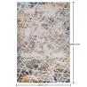Alfombra Grande de Diseño Contemporáneo y Moderno - Beige (290x200 cm) - Epiphany image 7