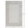 Alfombra Grande de Diseño Contemporáneo y Moderno - Beige (290x200 cm) - Celadon image 7