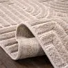 Alfombra Grande de Diseño Contemporáneo y Moderno - Beige (160x230 cm) - Rococo image 7
