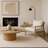 Alfombra Grande de Diseño Contemporáneo y Moderno - Beige (160x230 cm) - Rosella image 7