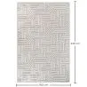 Alfombra Grande de Diseño Contemporáneo y Moderno - Beige (160x230 cm) - Rosella image 7