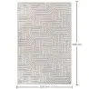 Alfombra Grande de Diseño Contemporáneo y Moderno - Beige (290x200 cm) - Rosella image 7