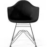 Silla de Comedor - Diseño Escandinavo y Patas negras de Metal - Nordika image 7