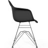 Silla de Comedor - Diseño Escandinavo y Patas negras de Metal - Nordika image 7