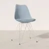 Silla de Comedor con cojín - Diseño Escandinavo y Patas de Metal - Skögur image 7