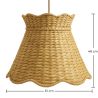 Lámpara de Techo de Ratán - Lámpara Colgante estilo natural - Tyna image 7