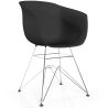 Silla de Comedor - Diseño Escandinavo - Patas Cromadas - Polin image 7