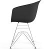 Silla de Comedor - Diseño Escandinavo - Patas Cromadas - Polin image 7